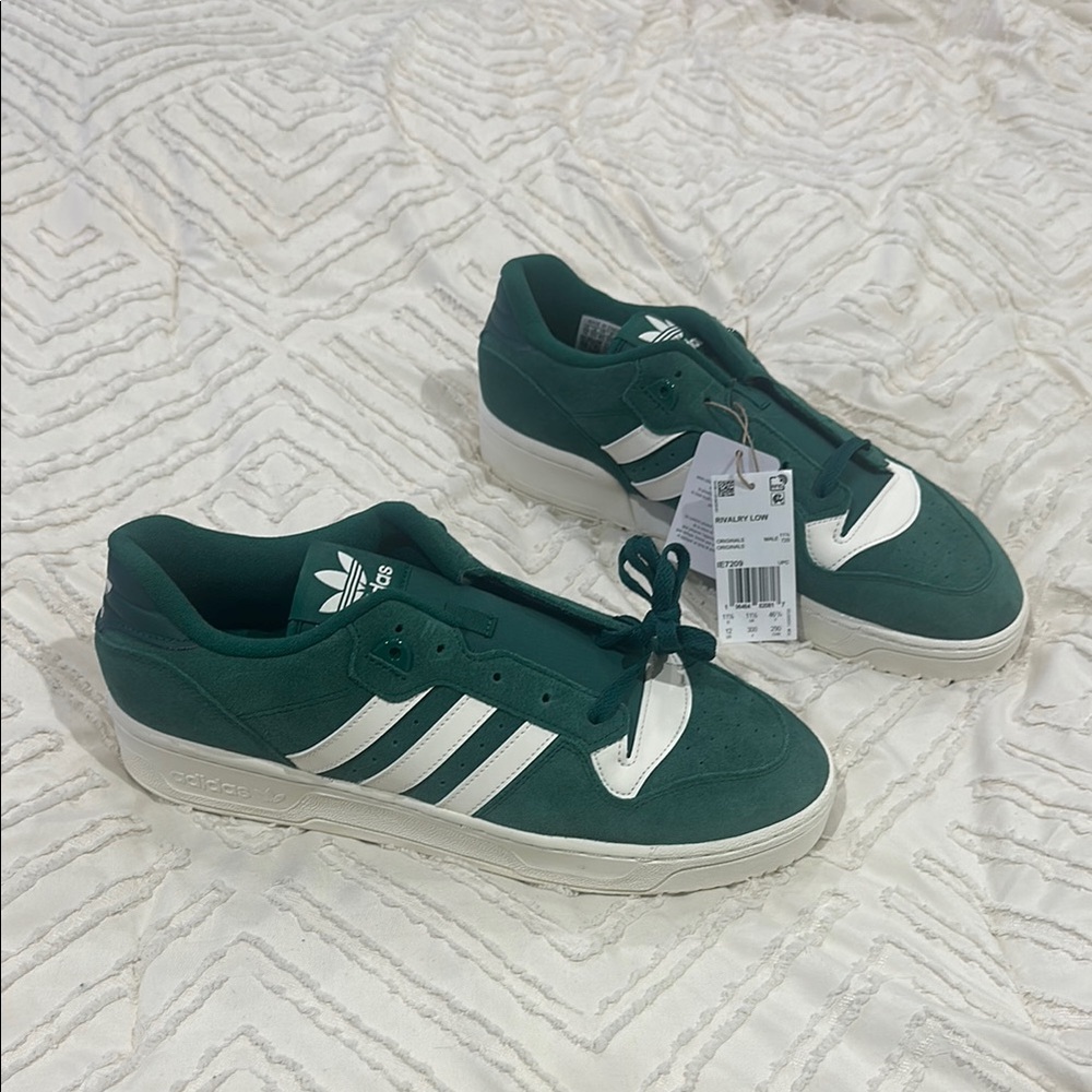 Adidas Green Sneakers Rivalry Low